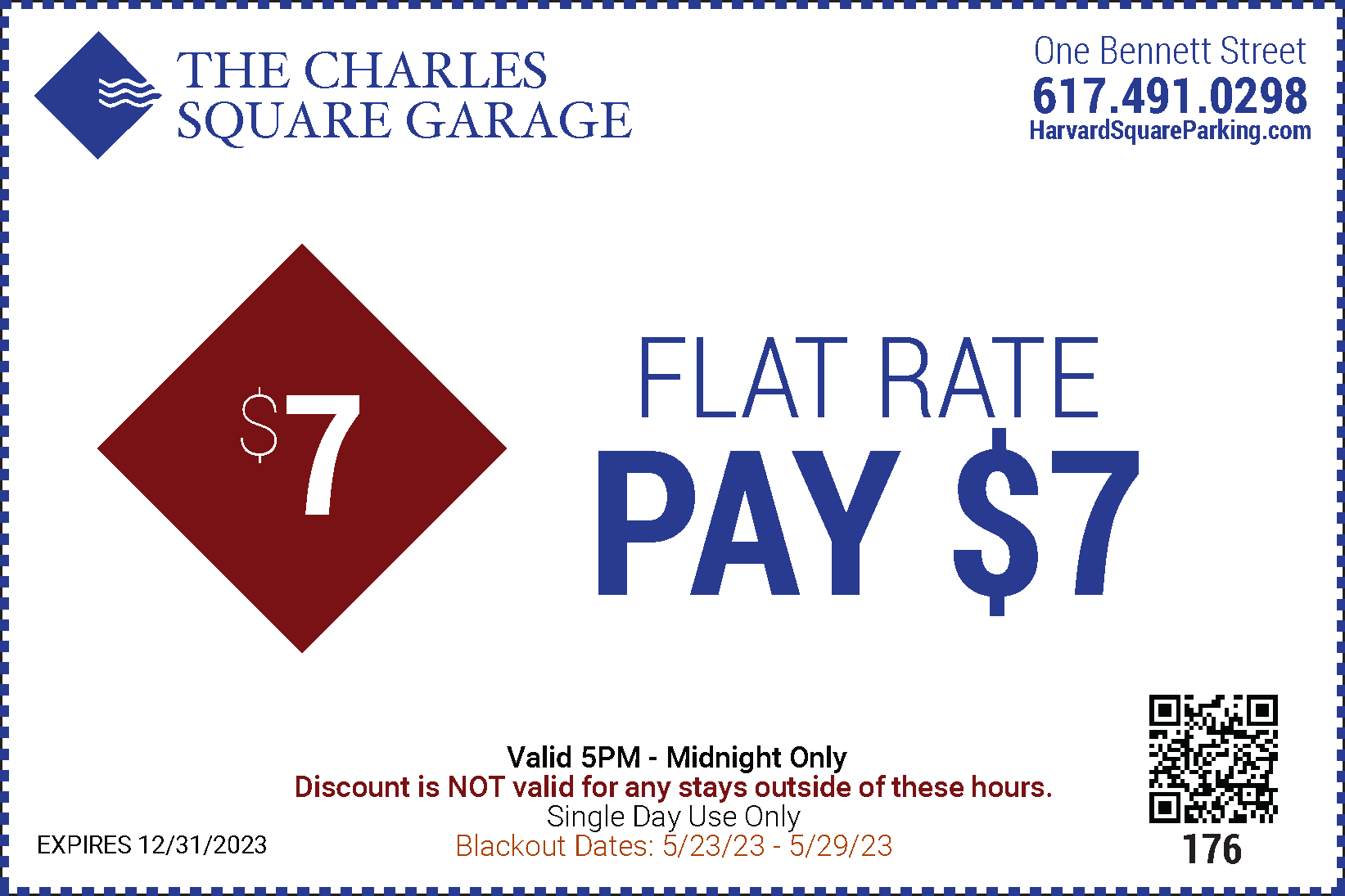 $7 flat rate